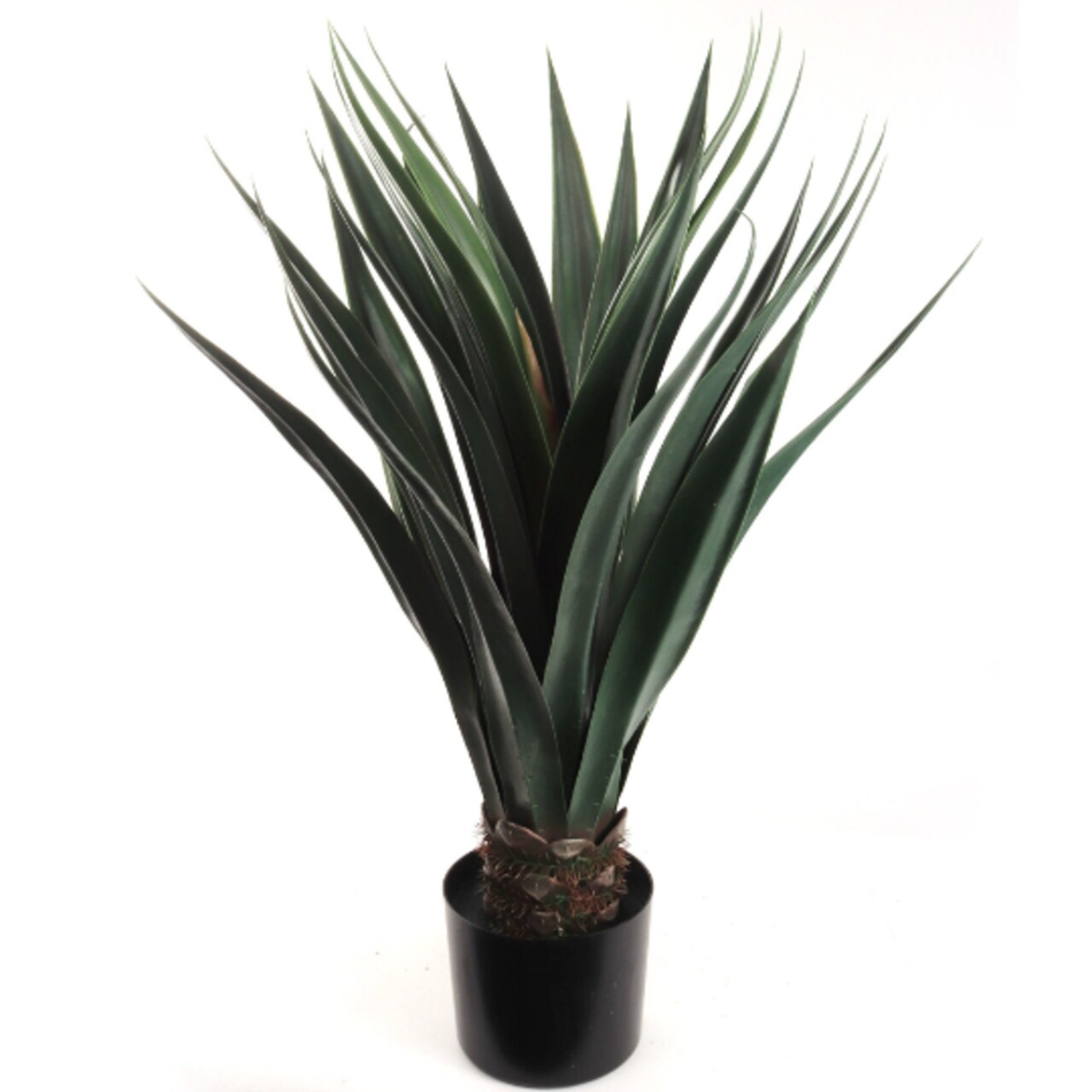 Agave Succulent Plant in Black Pot by Floral Home®, Floral Home by Artificial Flowers
